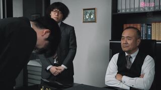 JUR-104 [无码中文字幕] 你也不想自己的丈夫失去工作吧？人妻秘书 充满汗水与接吻的社长室内射性交 松冈铃